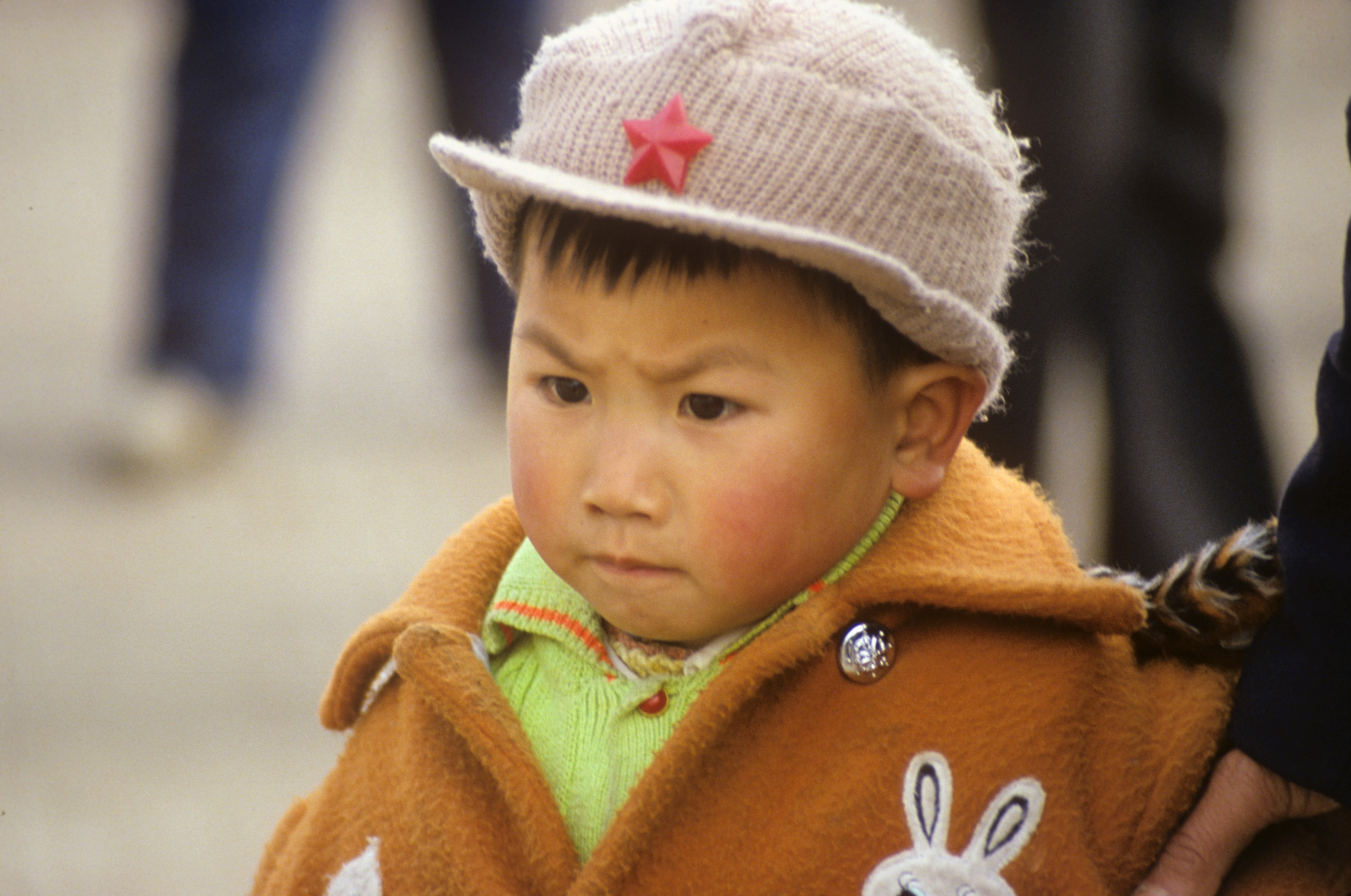 Young child in China